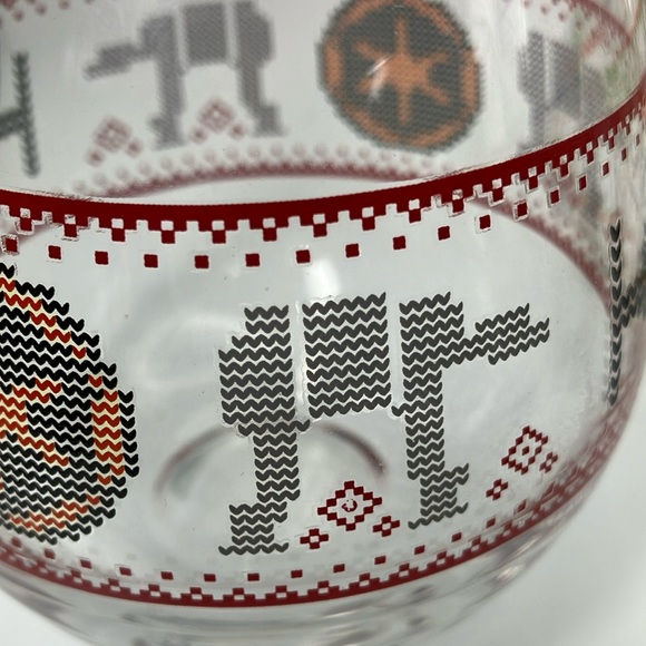 Star Wars Ugly Sweater holiday drink Set of 4 - Picture 11 of 15